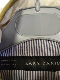 КУРТКА СТЕГАНАЯ УТЕПЛЕННАЯ. ZARA BASIC. РАЗМЕР 46