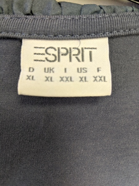 БЛУЗКА ТРИКОТАЖНАЯ. ESPRIT. РАЗМЕР 46-48