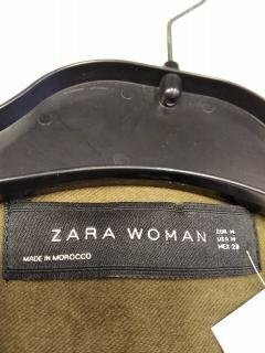 КУРТКА ТЕКСТИЛЬНАЯ "ПОД ЗАМШУ" С ПОДКЛАДОМ. ZARA WOMAN. РАЗМЕР 42-44