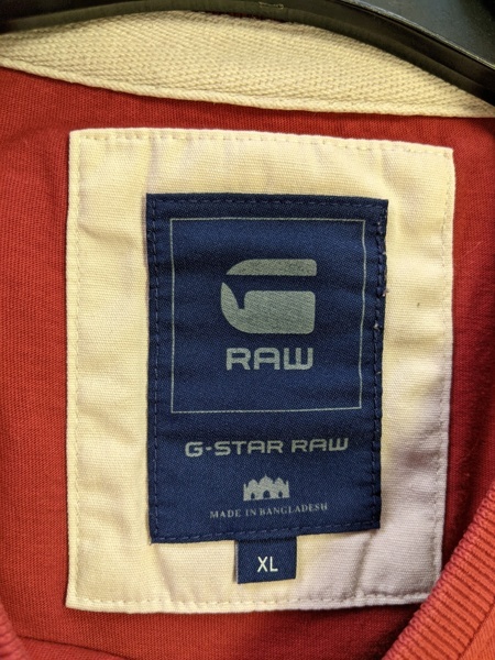 ФУТБОЛКА. G-STAR RAW. РАЗМЕР 52