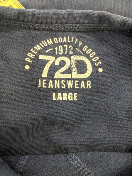 СВИТШОТ. JEANSWEAR LARGE. РАЗМЕР 46