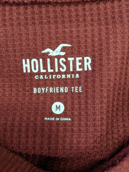 ЛОНГСЛИВ. HOLLISTER. РАЗМЕР 46-48